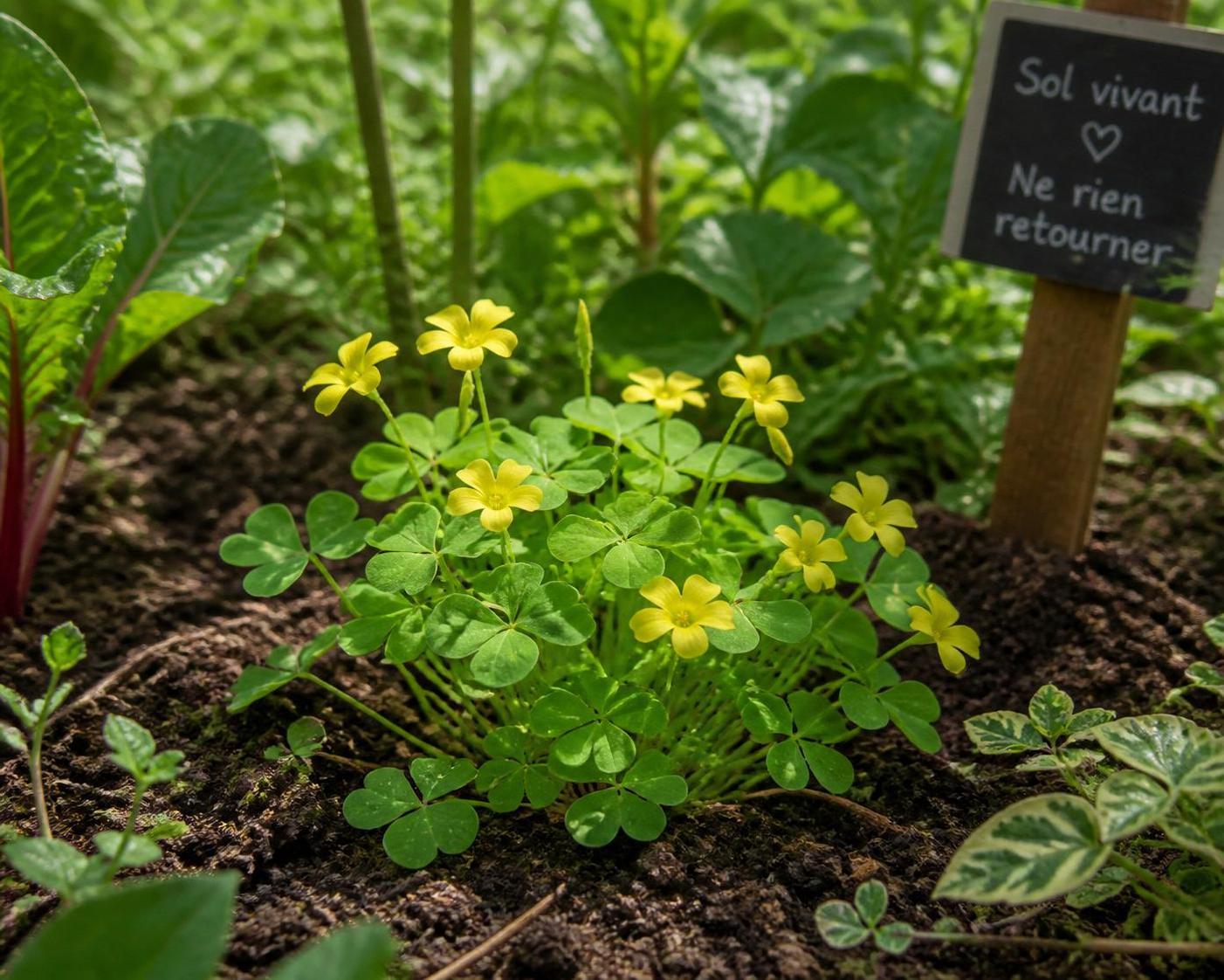 découvrez comment l'oxalis, plante envahissante, perturbe l'équilibre de nos jardins écologiques et apprenez à la maîtriser pour préserver la biodiversité.