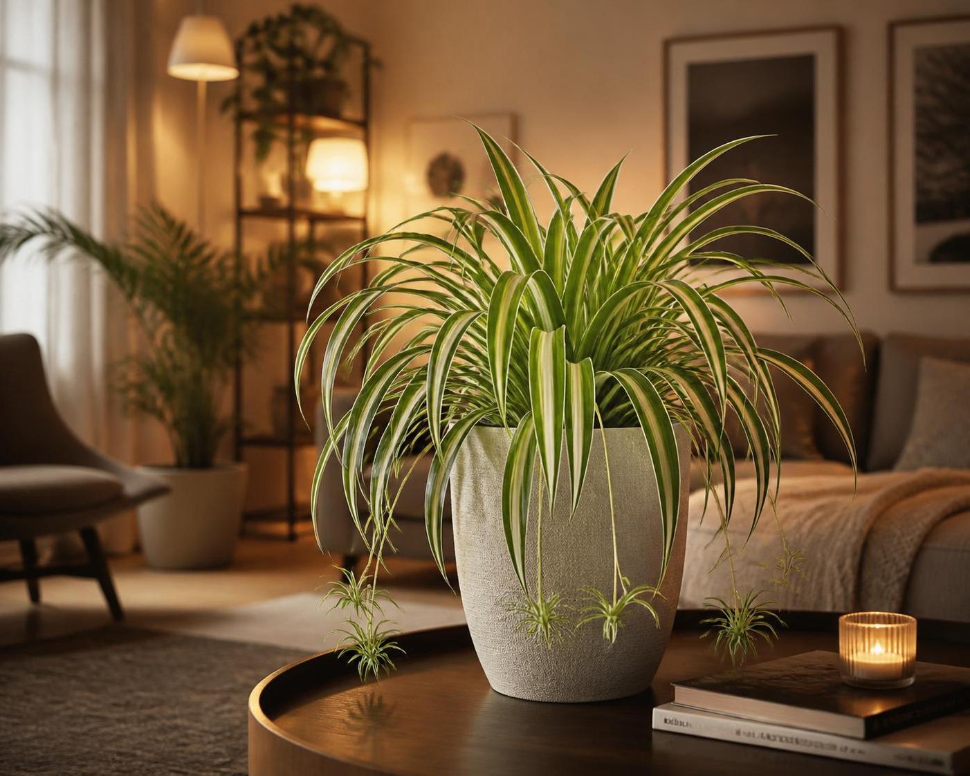 découvrez les astuces essentielles pour entretenir votre plante araignée toute l'année et garder ses feuilles toujours vertes et éclatantes.