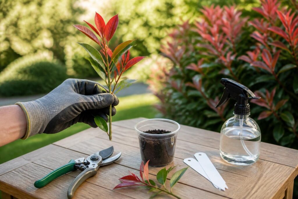 Bouturer un photinia : les étapes simples pour réussir vos jeunes pousses