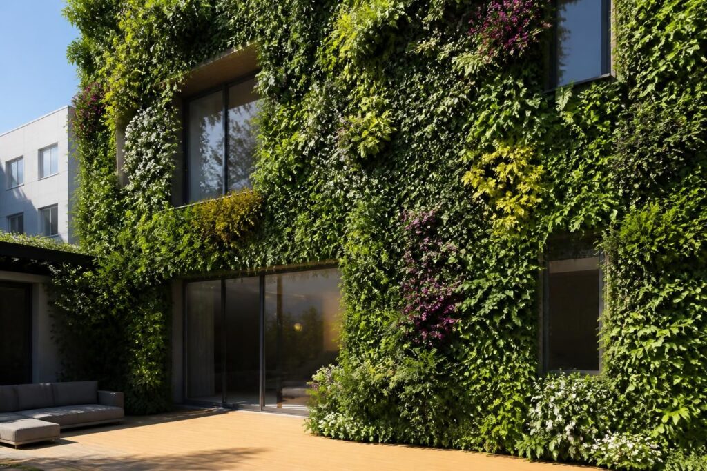 découvrez comment transformer votre habitat en une oasis urbaine durable grâce à un mur extérieur végétal, alliant esthétique, écologie et bien-être.
