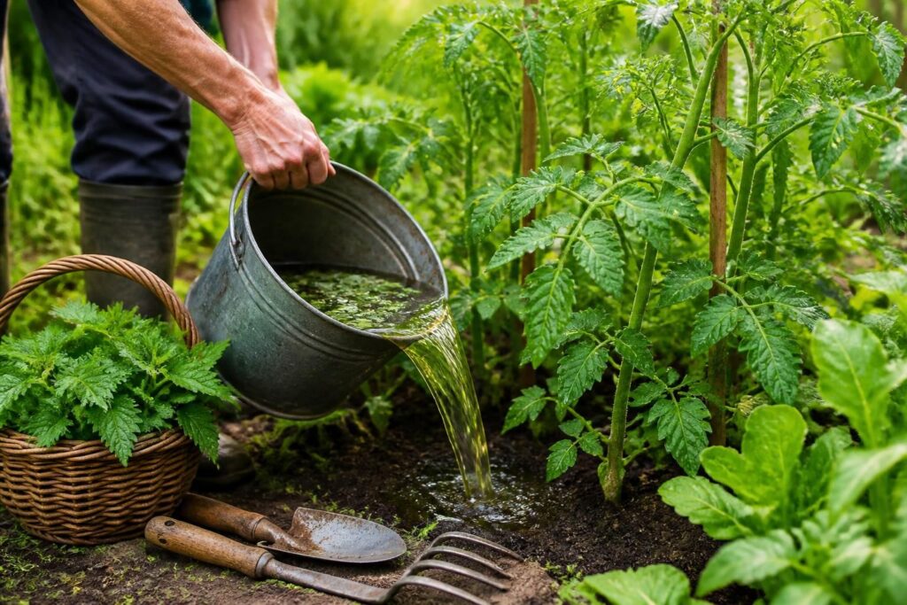 Purin d’ortie : un allié naturel pour renforcer vos plantes et protéger le jardin