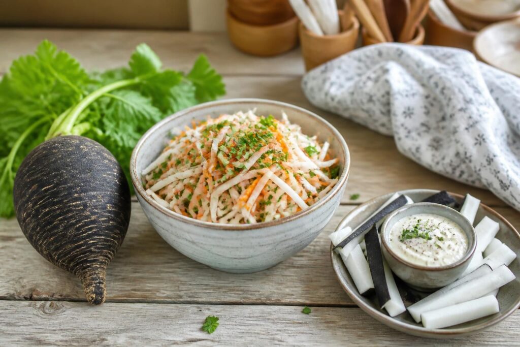 Radis noir : quelles recettes simples pour le savourer au quotidien ?