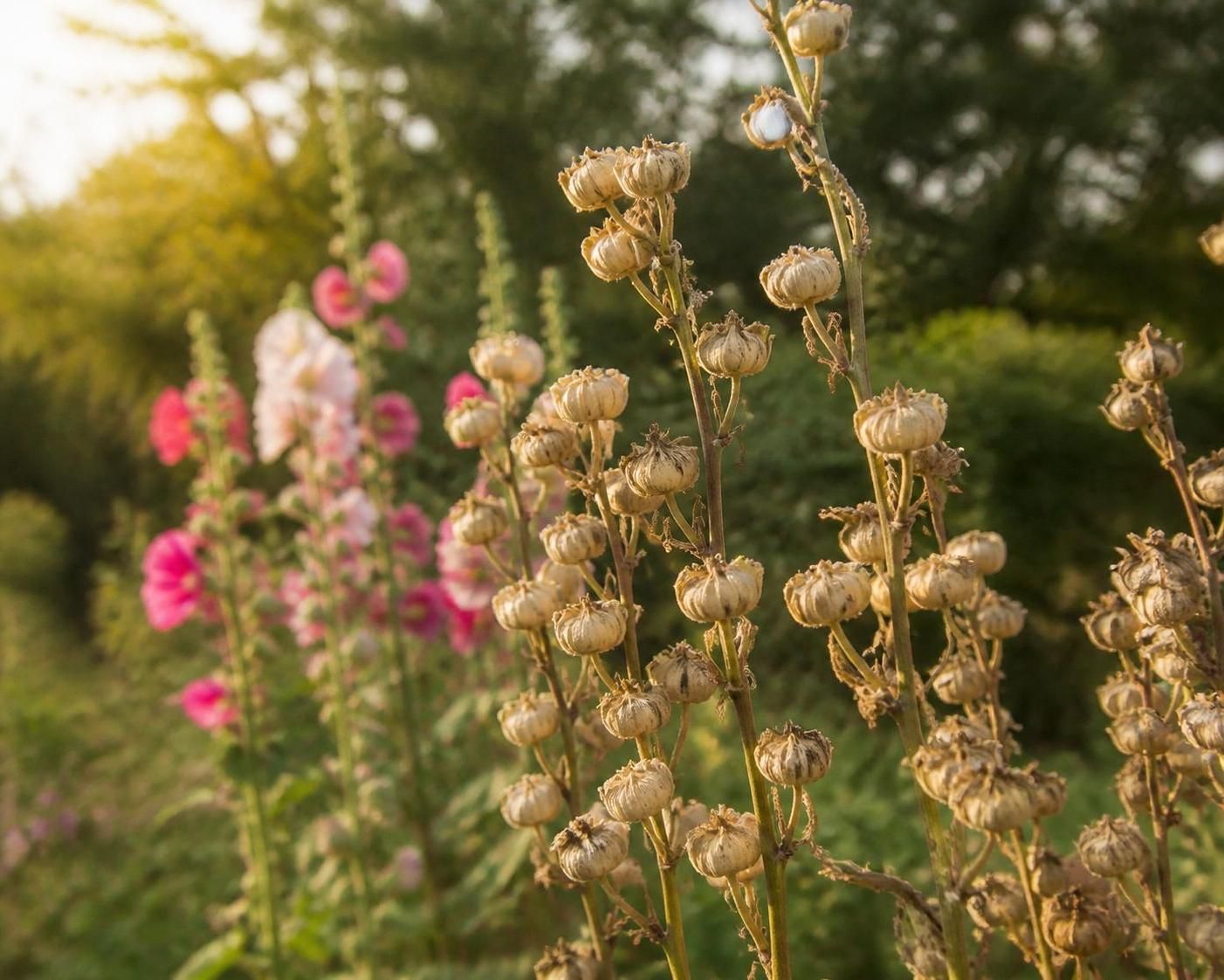 découvrez comment récolter et conserver les graines de rose trémière facilement pour assurer une floraison magnifique l'année prochaine.