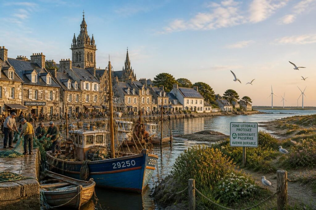 découvrez comment saint-pol-de-léon allie ses traditions maritimes à des enjeux écologiques contemporains pour une évolution durable de la ville.