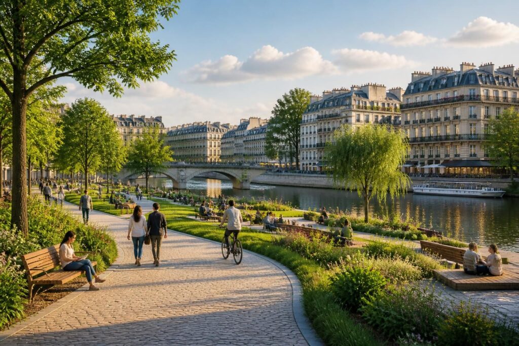 Seine Park : un nouvel écrin de nature au cœur de l’urbanisme parisien