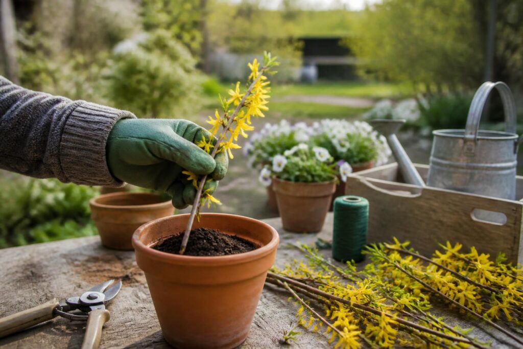 découvrez nos astuces simples pour réussir la bouture du forsythia et embellir votre jardin chez vous avec de magnifiques plantations faciles à réaliser.
