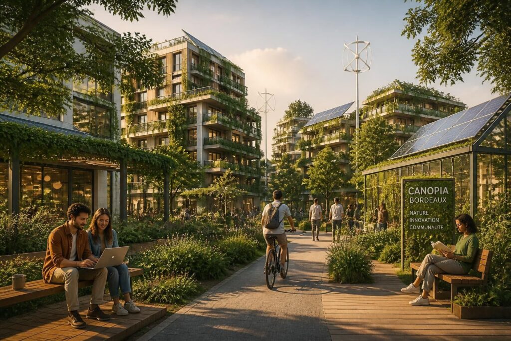 découvrez canopia bordeaux, un écosystème urbain durable et innovant où nature et technologie se rencontrent pour transformer la ville en un espace harmonieux et respectueux de l'environnement.