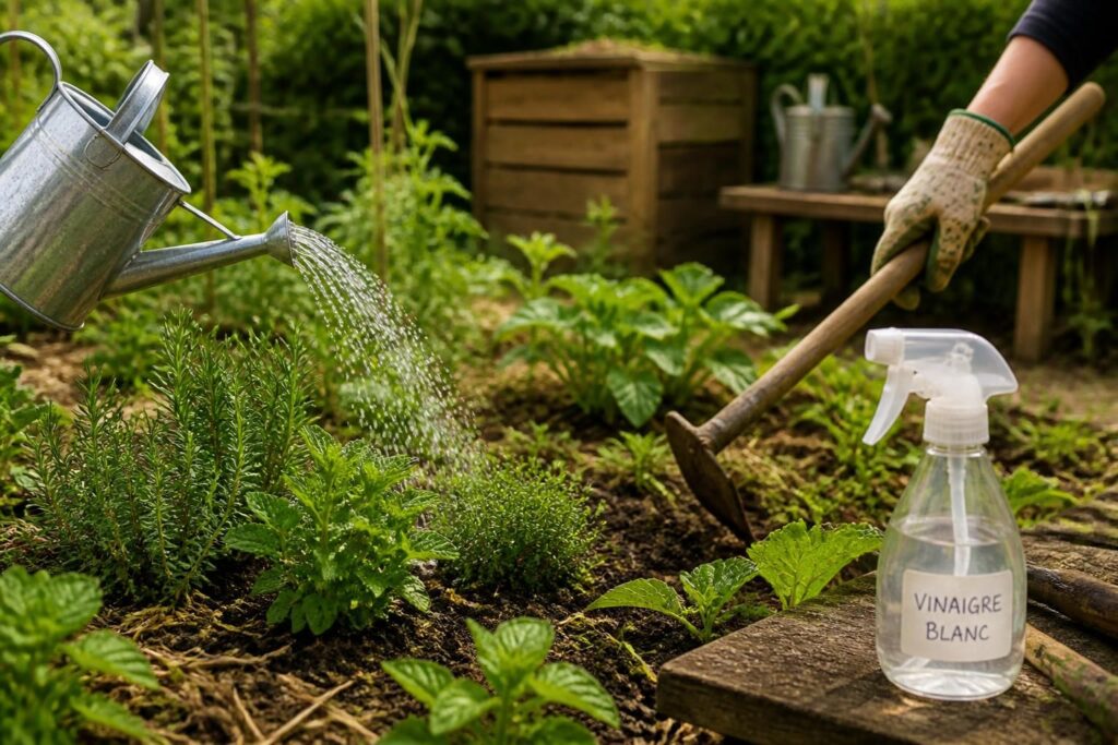 découvrez des alternatives naturelles et efficaces au désherbant chimique pour entretenir un jardin sain et écologique sans produits toxiques.