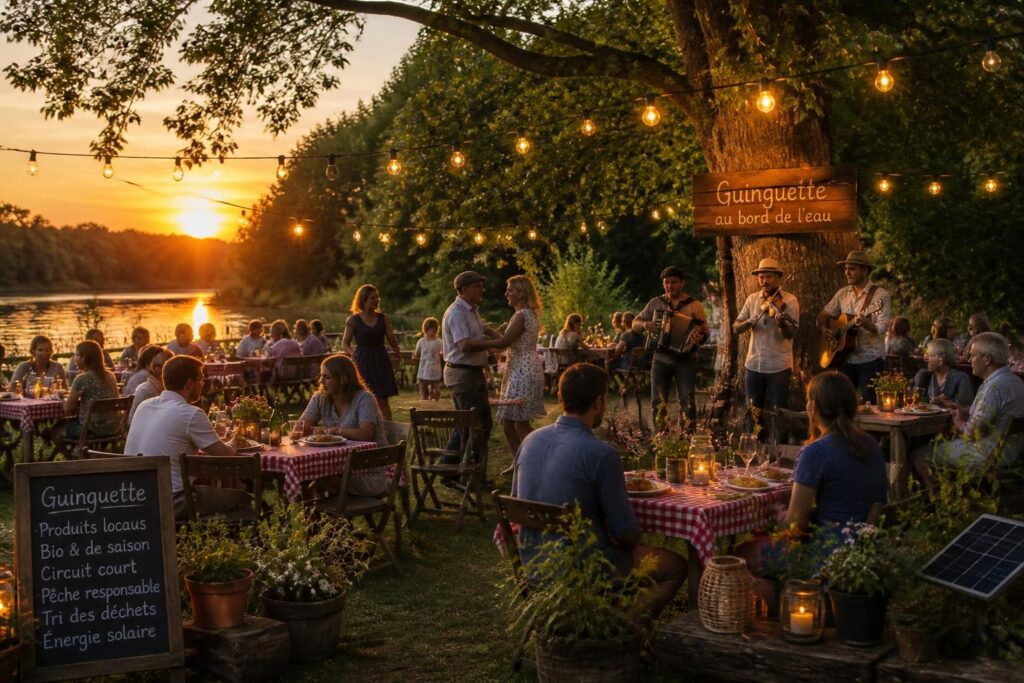 découvrez la guinguette, un lieu emblématique mêlant convivialité et respect de l'environnement, où traditions et moments chaleureux se retrouvent pour un retour aux sources authentique.