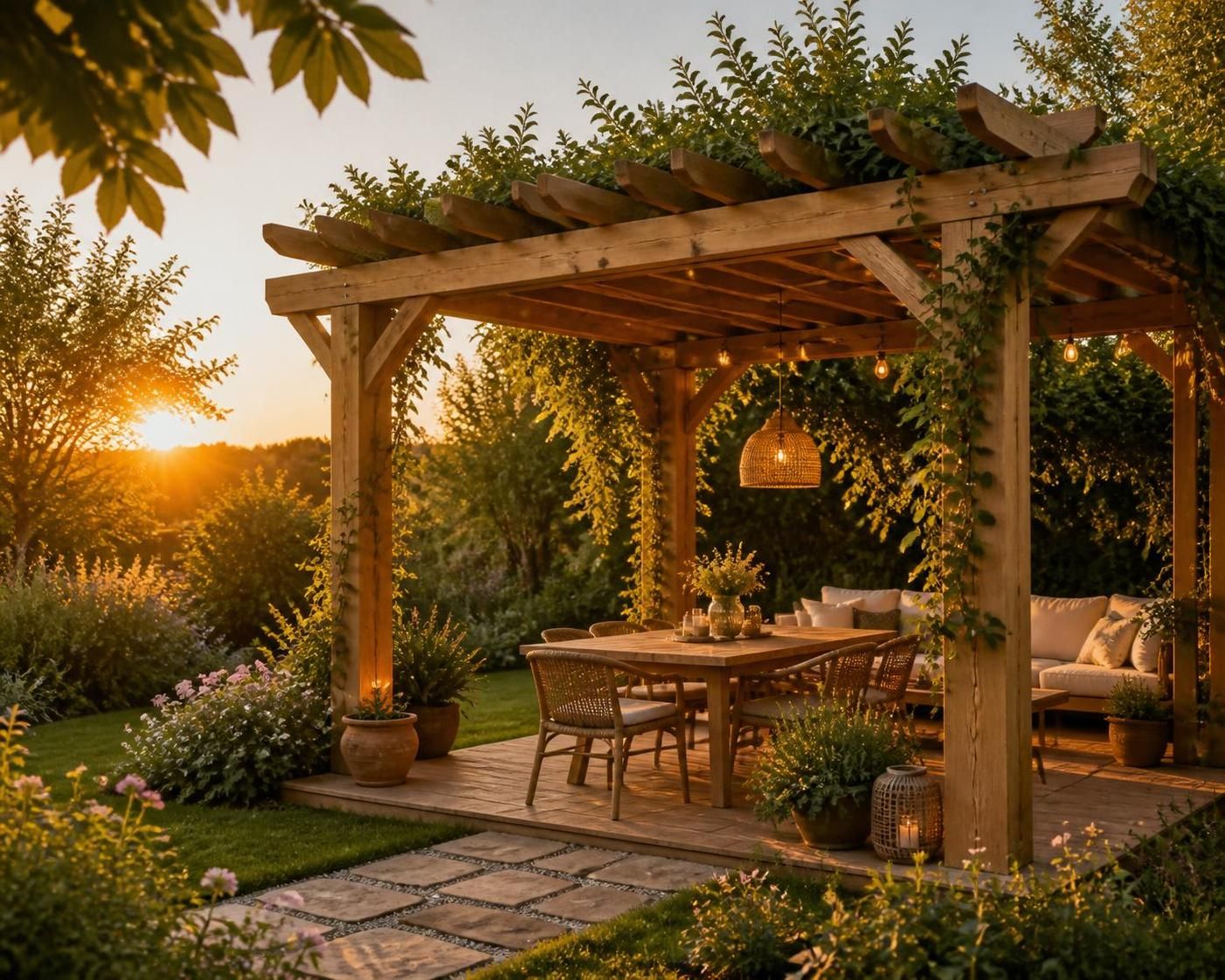 découvrez les étapes clés pour concevoir un plan de pergola en bois et aménager un espace extérieur naturel et chaleureux, parfait pour profiter de votre jardin en toute convivialité.