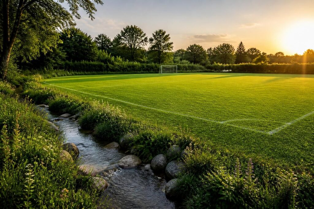 découvrez des solutions écologiques pour créer un terrain de foot avec un gazon durable et naturel, alliant performance sportive et respect de l'environnement.