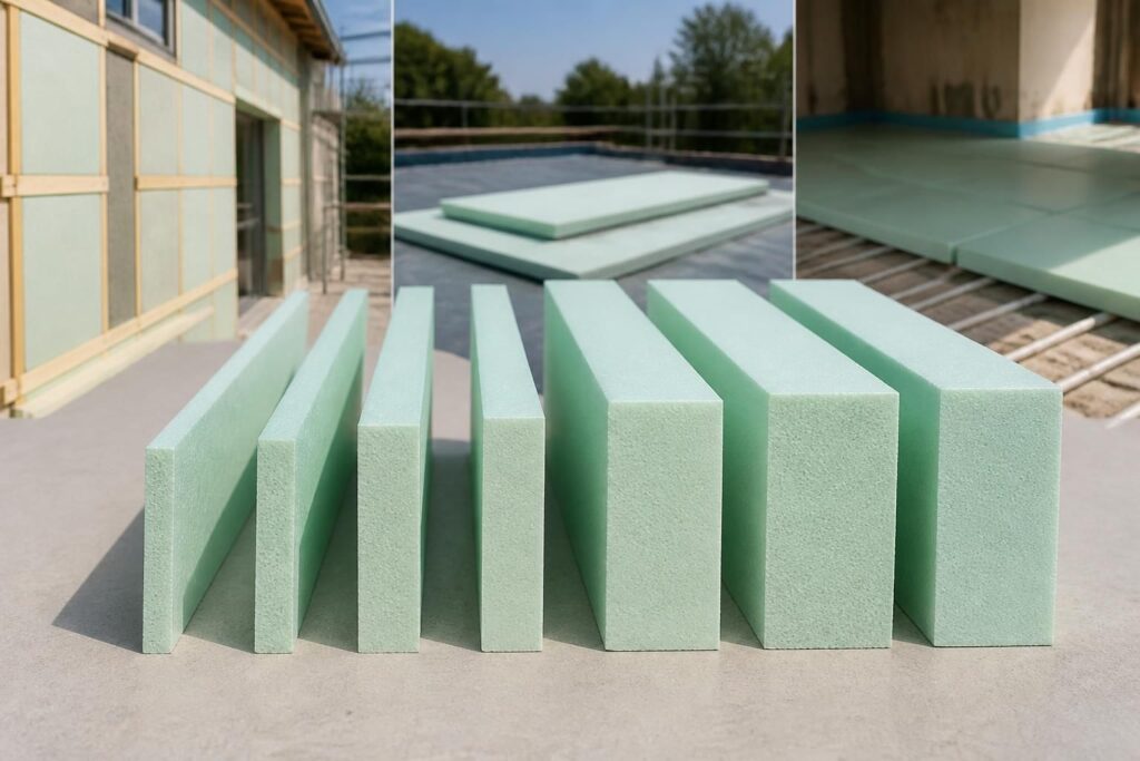 Panneau polystyrène extrudé : épaisseurs et utilisations pour isolation