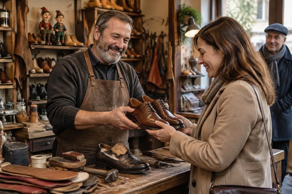 découvrez les avis des clients sur la cordonnerie les 2 lutins : accueil, savoir-faire, délais et satisfaction pour vos réparations de chaussures.