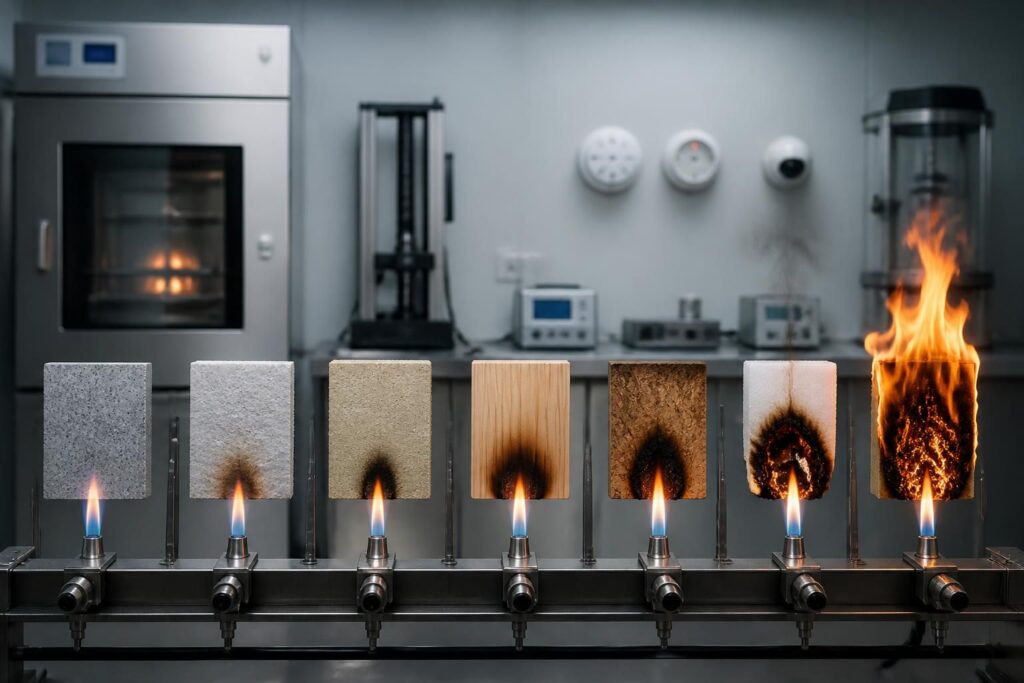 Euroclasse feu : classification et normes de réaction au feu