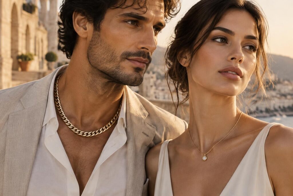 Collier Italie : styles italiens pour homme et femme à découvrir