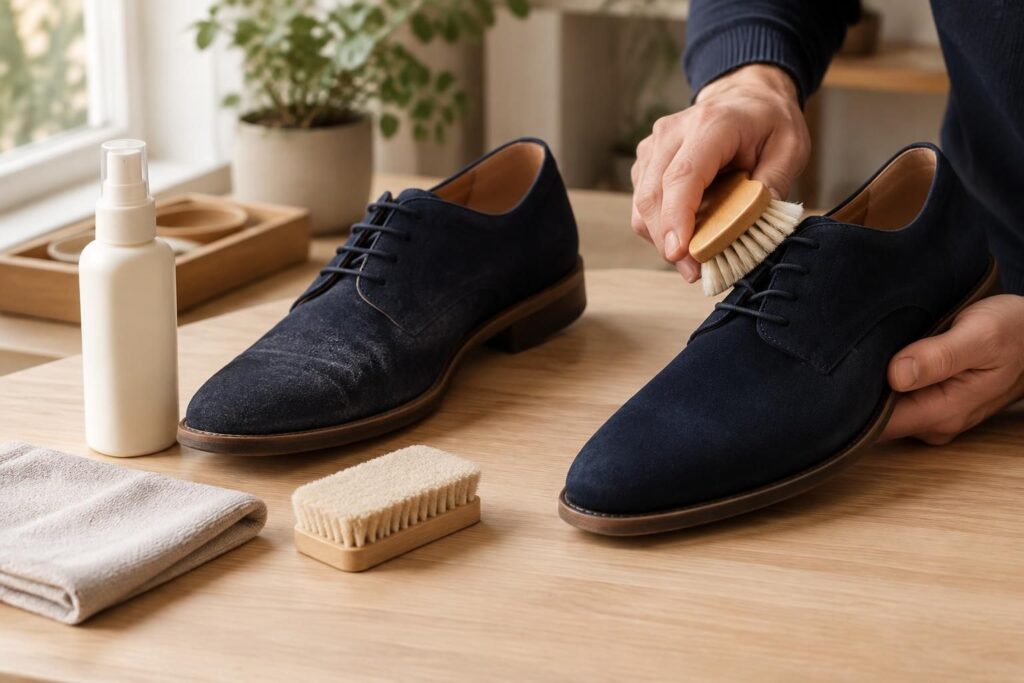Entretien du daim chaussure : astuces pour nettoyer et protéger vos chaussures