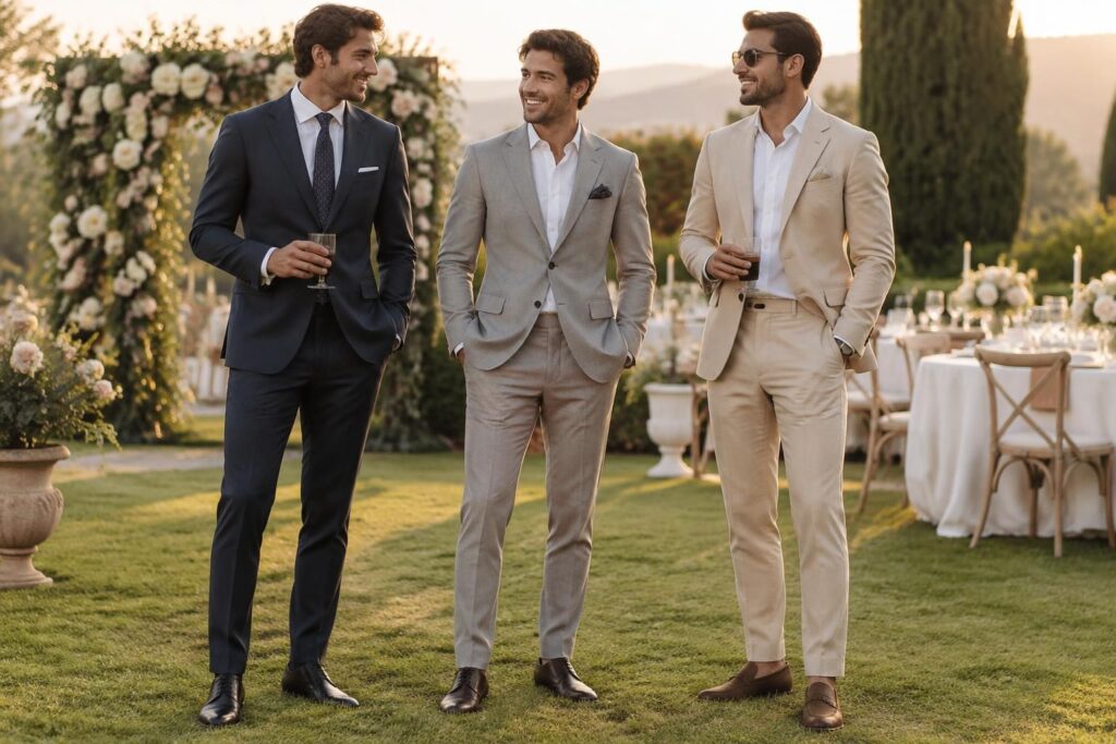 Look homme pour mariage invité : idées de tenues élégantes et adaptées