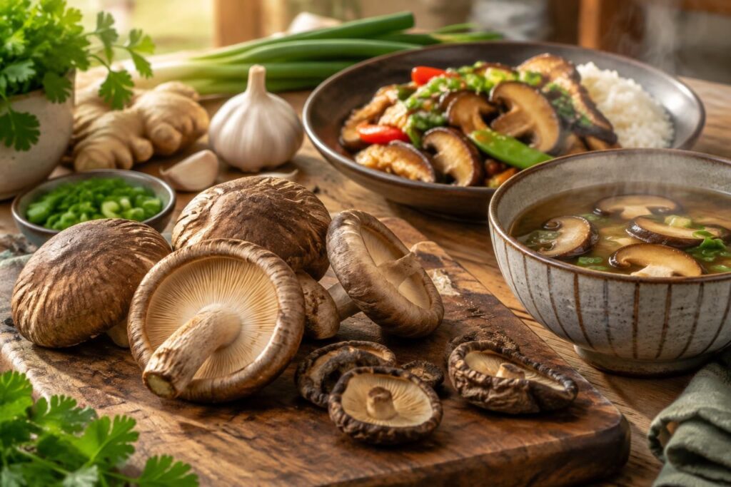 Šitake : recettes et bienfaits du champignon asiatique